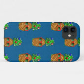 Tropical Christmas Pineapple Warm Xmas Case-Mate iPhoneケース (裏面(横))