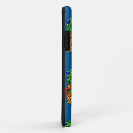 Tropical Christmas Pineapple Warm Xmas Case-Mate iPhoneケース (裏面/右)