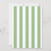 Tropical Coastal Retro Beach Destination Wedding  招待状 (裏面)