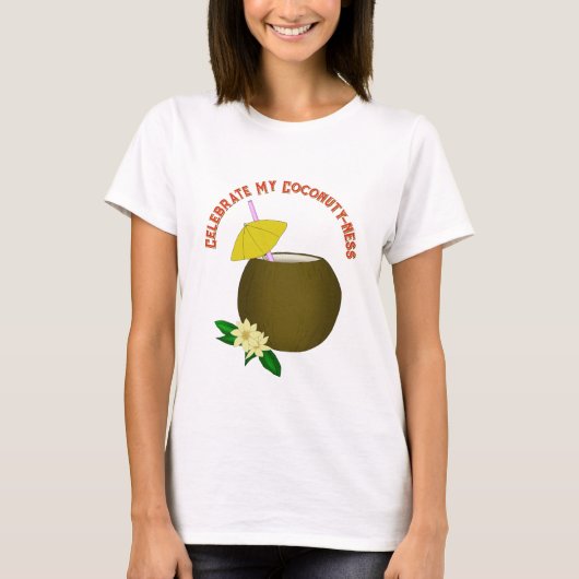 Tropical Coconut Drink Tシャツ (正面)