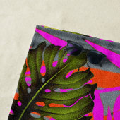 Tropical Color Storm Abstract Island Energy ビーチタオル (インサイチュ)