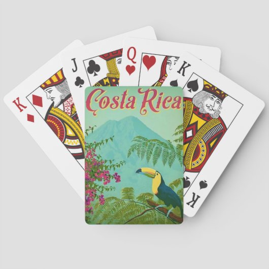 Tropical Costa Rica Playing Cards トランプ (裏面)