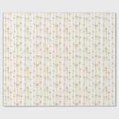 Tropical Cream Bamboo ラッピングペーパー (フラット)