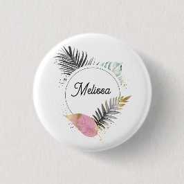 Tropical Custom Name Button 缶バッジ