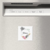 Tropical Custom Name Magnet マグネット (インサイチュ (食洗機))