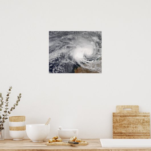 Tropical Cyclone Nicholas off Australia ポスター (キッチン)