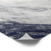 Tropical Cyclone Oli off the coast of Tahiti ポスター (角)