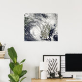 Tropical Cyclones Eric and Fanele 2 ポスター (ホームオフィス)