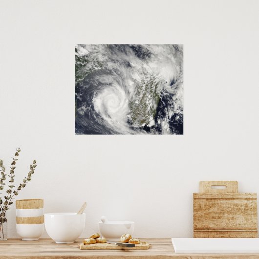 Tropical Cyclones Eric and Fanele 2 ポスター (キッチン)