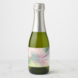 Tropical Destination Wedding  スパークリングワインラベル