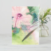 Tropical Destination Wedding  招待状 (スタンド正面)