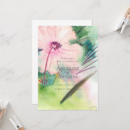 Tropical Destination Wedding  招待状