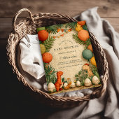 Tropical Dinosaur Theme Baby Shower 招待状