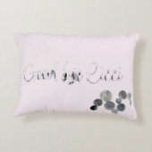 Tropical dreamlike conceptual collage アクセントクッション (裏面)