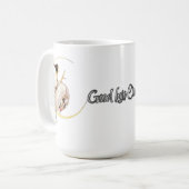 Tropical dreamlike conceptual collage コーヒーマグカップ (正面左)