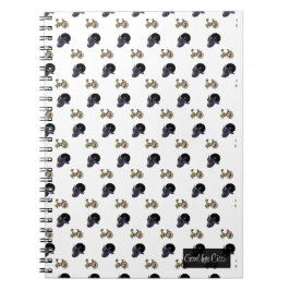 Tropical dreamlike conceptual collage ノートブック