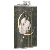 Tropical dreamlike conceptual collage フラスク (右)