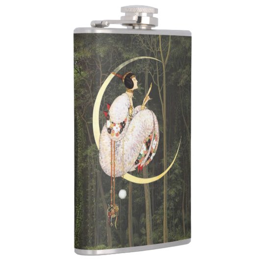 Tropical dreamlike conceptual collage フラスク (右)