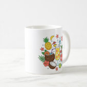 Tropical Drinks – Cute Summer Cocktail Mug コーヒーマグカップ (正面右)