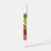 Tropical Drinks – Cute Summer Cocktail Phone Case iPhoneケース (右側面)