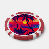 Tropical Escape Fantasy ポーカーチップ (シングル)
