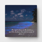 Tropical Faith Tabletop フォトプラーク (正面)