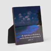 Tropical Faith Tabletop フォトプラーク (正面)