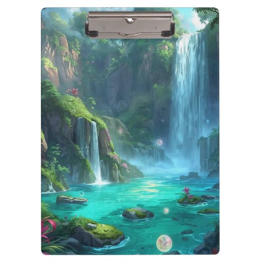Tropical Falls & Crystal Glow クリップボード (正面)