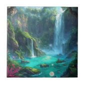 Tropical Falls & Crystal Glow タイル (正面)