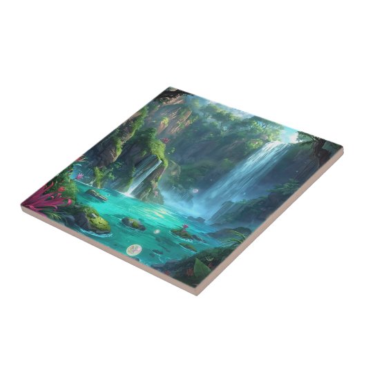 Tropical Falls & Crystal Glow タイル (側面)