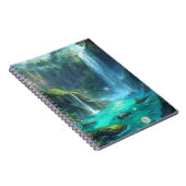 Tropical Falls & Crystal Glow ノートブック (右側)