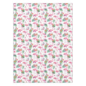 Tropical Flamingo Baby Shower Tablecloth テーブルクロス (正面)