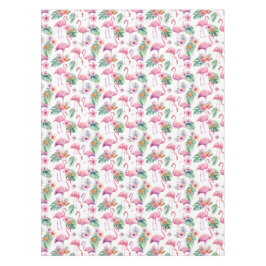 Tropical Flamingo Baby Shower Tablecloth テーブルクロス