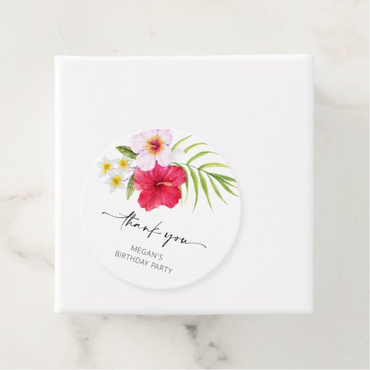 Tropical floral  フェイバータグ (インサイチュ)