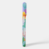 Tropical Floral Border Summer Aesthetic  Case-Mate iPhoneケース (裏面 / 右)