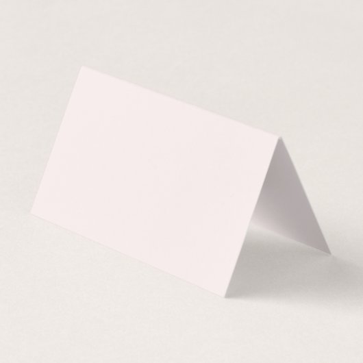 Tropical Floral Botanical Logo QR Code Folded 名刺 (裏面)