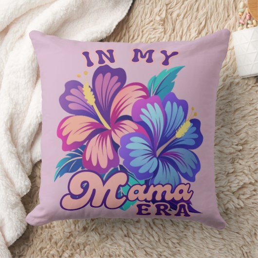 Tropical Floral MAMA クッション (ブランケット)