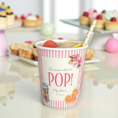 Tropical Floral POP! Baby Shower Paper Cups 紙コップ