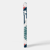 Tropical Floral Retro Leaves Phone Case Case-Mate iPhoneケース (裏面 / 左)