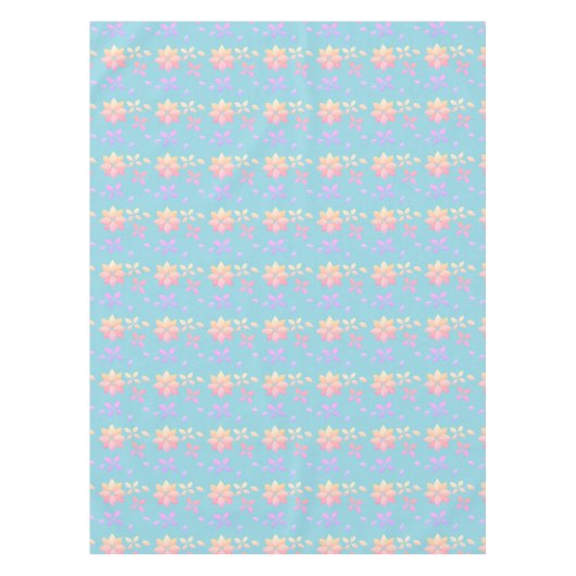 Tropical Floral Tableclothテーブルクロス テーブルクロス (正面)