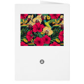Tropical Florals and Hummingbird - Summer Botanica (裏面)