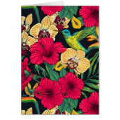 Tropical Florals and Hummingbird - Summer Botanica (正面)