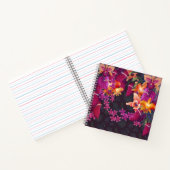Tropical Flower Frenzy Notebook ノートブック (内部)