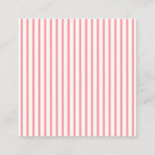 Tropical Flowers Citrus Baby Book Request Card エンクロージャーカード (裏面)