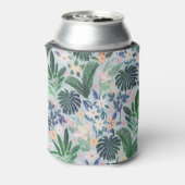Tropical Foliage Floral Pattern 缶クーラー (缶裏面)