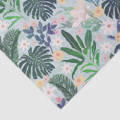 Tropical Foliage Floral Pattern 薄葉紙 (詳細)