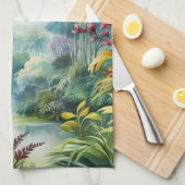 Tropical Forest キッチンタオル (四つ折り)