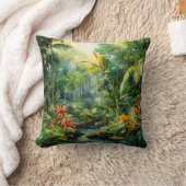 Tropical Forest クッション (ブランケット)