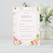 Tropical Fruit Floral Response 出欠カード (スタンド正面)