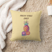 Tropical Fruit Fusion クッション (ブランケット)